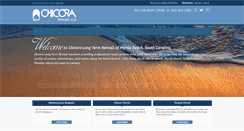 Desktop Screenshot of chicorarentals.com